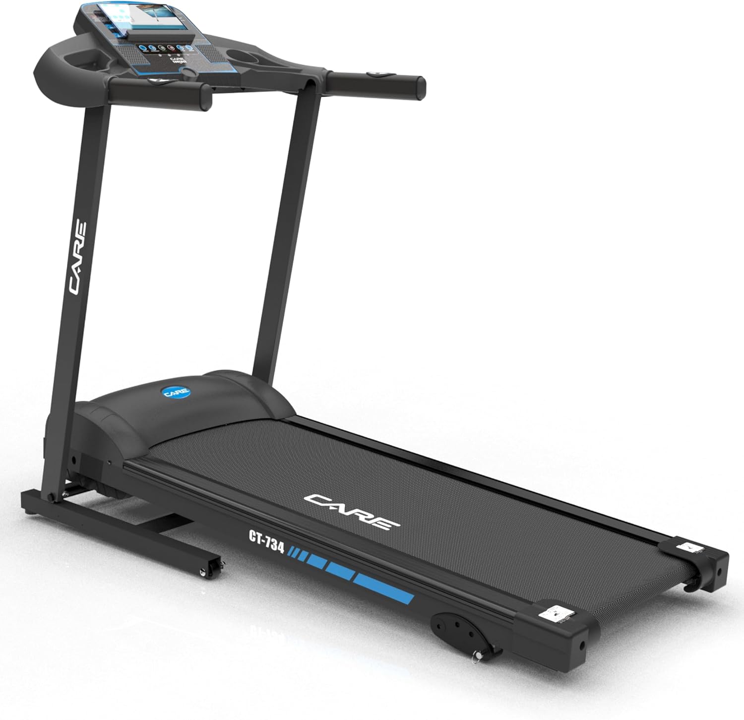 - Tapis de Course connecté -Pliable-Vitesse maximale 14 Km/h- Tapis de Marche Électrique Inclinable et Pliable - 12 programmes d’entraînements -3 inclinaisons