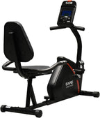 - Velo d'appartement - Cardio Master Connecté - Réglable & Confortable - Pédales Sanglées - Résistance Magnétique - 21 Programmes